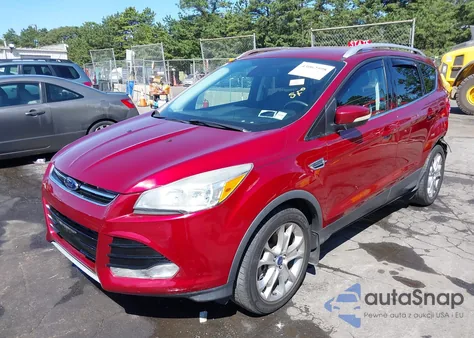 2014 Ford Escape Titanium из США, поврежденный, VIN 1FMCU9JX3EUB91300